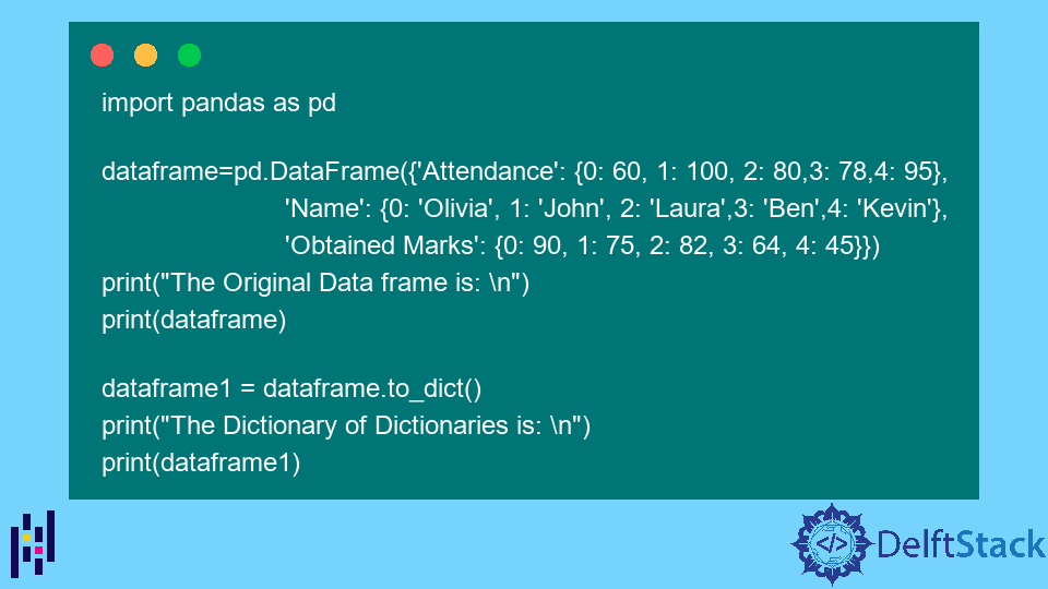 pandas-dataframe-to-dict-delft-stack